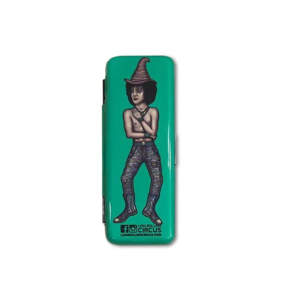 Lion Rolling Circus Papers with Tin Rolling Trays