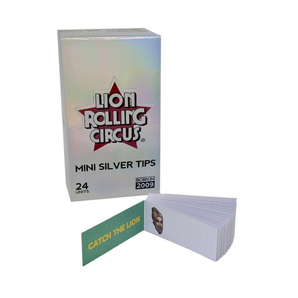Lion Rolling Circus Filter Tips Lion Characters Designs Unbleached Bleached