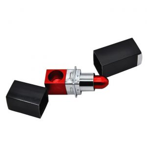 Lipstick Hand Pipe Metal Novelty Pipe in Assorted Colors 2.5 Inch