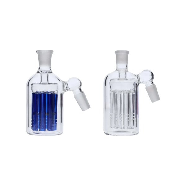 Colored Tree Perc Ash Catcher - 45 degree - Male 14mm