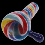 Solid Color Bowl with Dabber Horn - Male 14mm