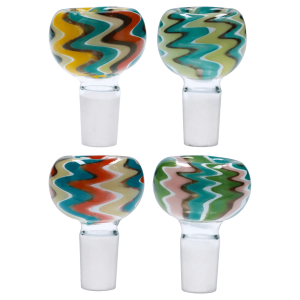 Zig Zag Bowl - Male 14mm