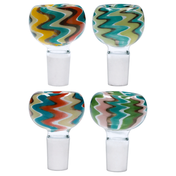 Zig Zag Bowl - Male 14mm
