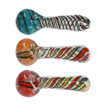 Frit Spoon Pipe - 4.5 in.