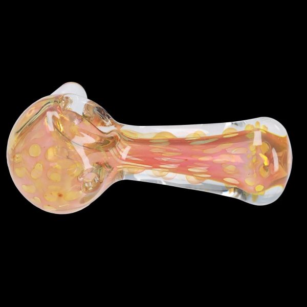 Frit Twisty Spoon Pipe - 4.5 in.