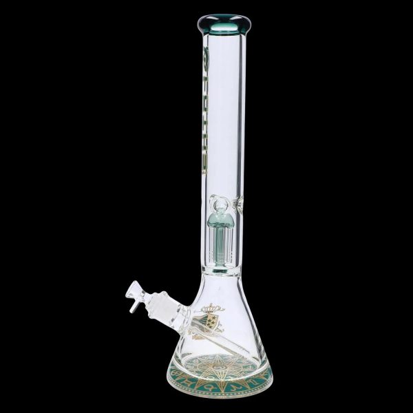 Smoke Cartel 9mm 18" Bong with Tree Perc