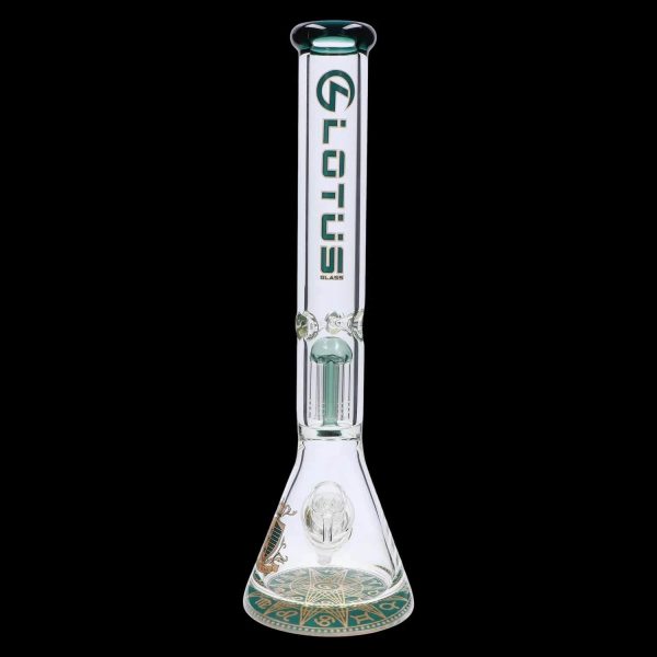 Smoke Cartel 9mm 18" Bong with Tree Perc