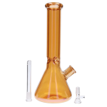 Smoke Cartel Electroplated Beaker Bong - 16 in.