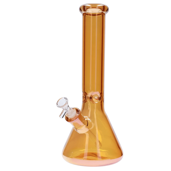 Smoke Cartel Electroplated Beaker Bong - 16 in.