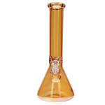 Smoke Cartel Electroplated Beaker Bong - 16 in.