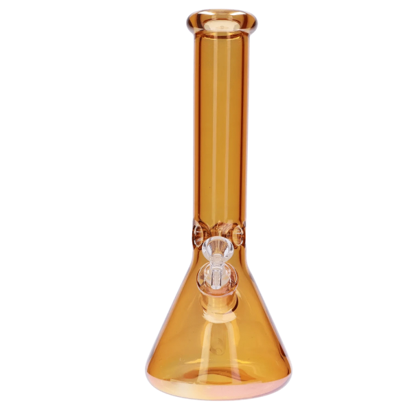 Smoke Cartel Electroplated Beaker Bong - 16 in.