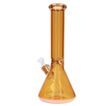 Smoke Cartel Electroplated Beaker Bong - 16 in.