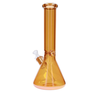 Smoke Cartel Electroplated Beaker Bong - 16 in.