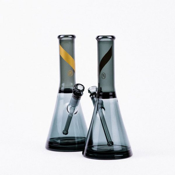 Marley Natural Smoked Borosilicate Glass Water Pipe