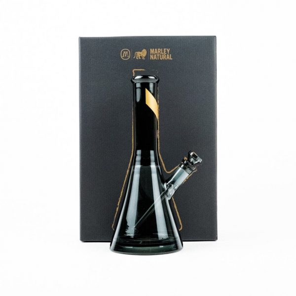 Marley Natural Smoked Borosilicate Glass Water Pipe