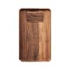 Marley Natural American Black Walnut Rolling Tray