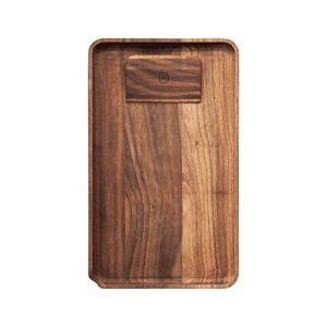 Marley Natural American Black Walnut Rolling Tray