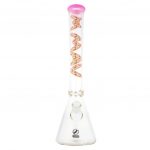 Mav Glass Pink Unicorn Beaker 9mm Thick