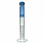 16" Double Honeycomb Straight Tube Bong