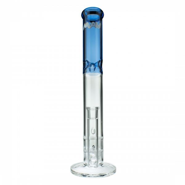 16" Double Honeycomb Straight Tube Bong