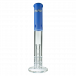 16" Double Honeycomb Straight Tube Bong