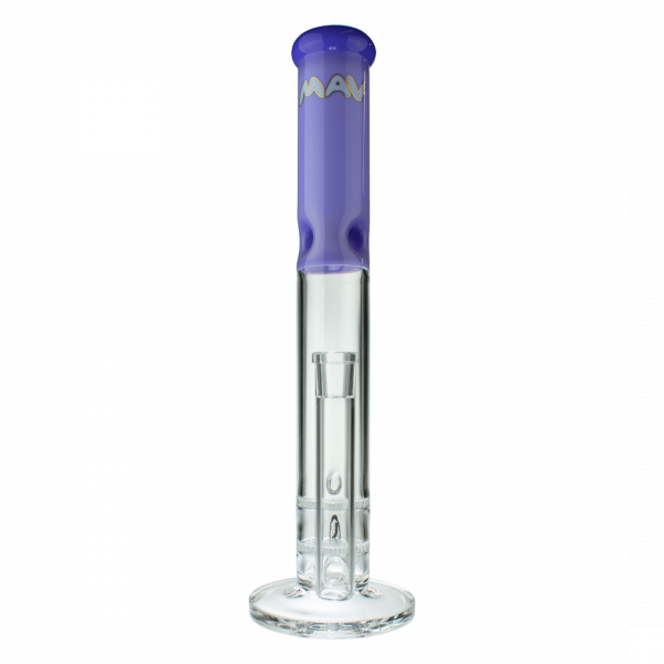 16" Double Honeycomb Straight Tube Bong