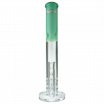 16" Double Honeycomb Straight Tube Bong