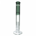 16" Double Honeycomb Straight Tube Bong