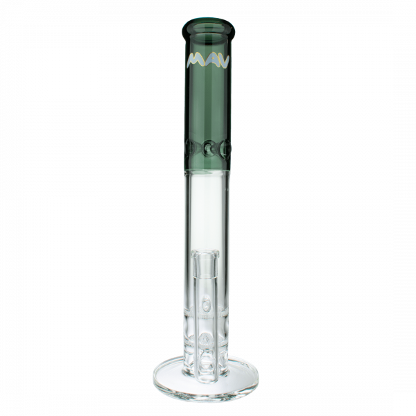 16" Double Honeycomb Straight Tube Bong