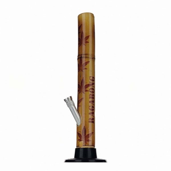 Organic Bamboo Bong Hand-crafted Wood Water Pipe by Ragabong