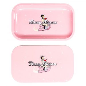 Blazy Susan Metal Rolling Tray