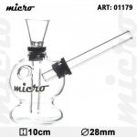 Micro Glass Water Pipe for Clean and Easy Smoking