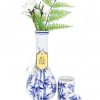 My Bud Vase "Luck" Chinese Porcelain Vase Bong