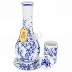 My Bud Vase "Luck" Chinese Porcelain Vase Bong