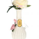 My Bud Vase Rose Porcelain Vase Bong