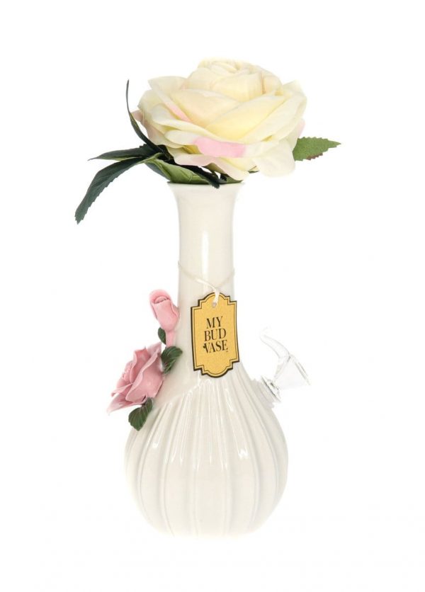 My Bud Vase Rose Porcelain Vase Bong