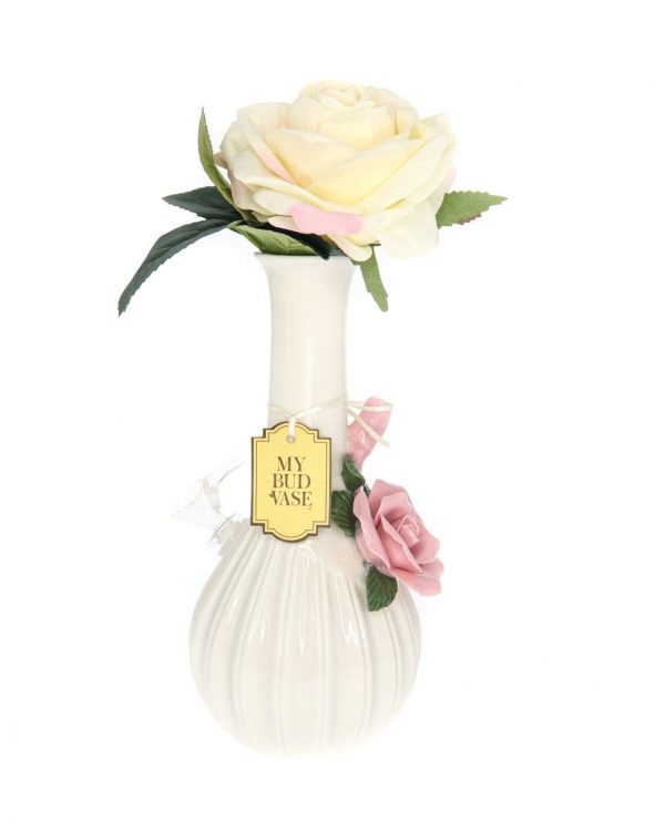 My Bud Vase Rose Porcelain Vase Bong