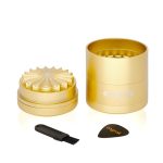 5 Piece, Flower Petal Toothless Grinder with Storage
