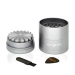 5 Piece, Flower Petal Toothless Grinder with Storage