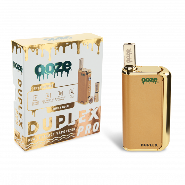 Ooze Duplex Pro â€“ 900 mAh â€“ Cartridge & Wax Vaporizer