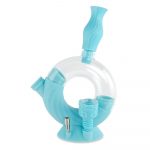 Ooze Ozone Silicone Bong and Dab Straw