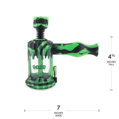Ooze Clobb Silicone Bong and Dab Straw
