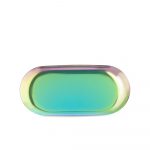 Ooze Aura Rainbow Metal Rolling Tray