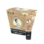 Blazy Susan 1 1/4" Unbleached Pre Rolled Cones - Display Box