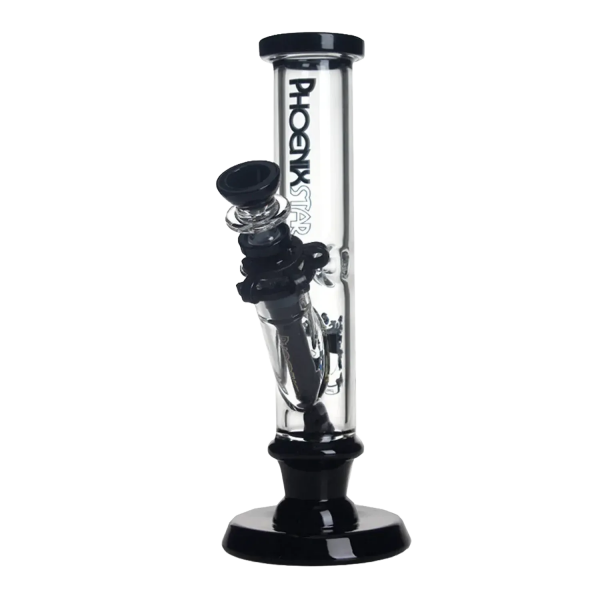 Green Flower Phoenix Star New Straight Tube Bong 10 Inches