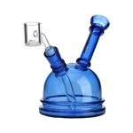 Green Flower Phoenix Star 6 Inch Translucent Dome Dab Rig
