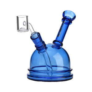 Green Flower Phoenix Star 6 Inch Translucent Dome Dab Rig