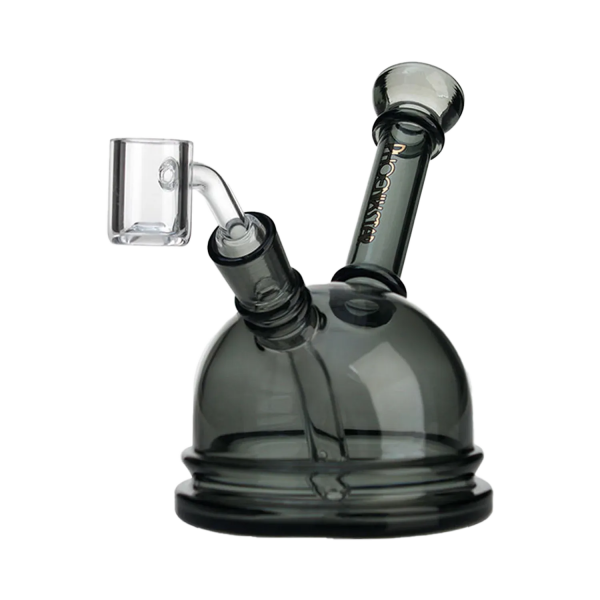 Green Flower Phoenix Star 6 Inch Translucent Dome Dab Rig