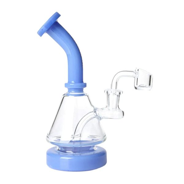 Green Flower Phoenix Star 7 Inches Dab Rig With 14Mm Quartz Banger