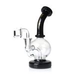 Green Flower Phoenix Star 7 Inch Shorty Ball Rig With Insert Perc